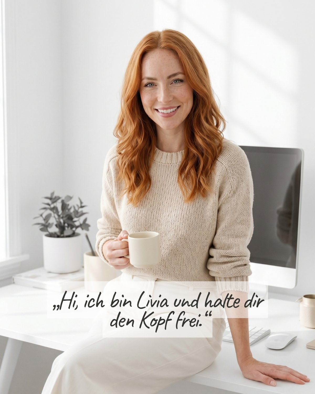 Livia, deine persönliche KI-Assistentin — Hi, ich bin Livia und halte dir den Kopf frei.